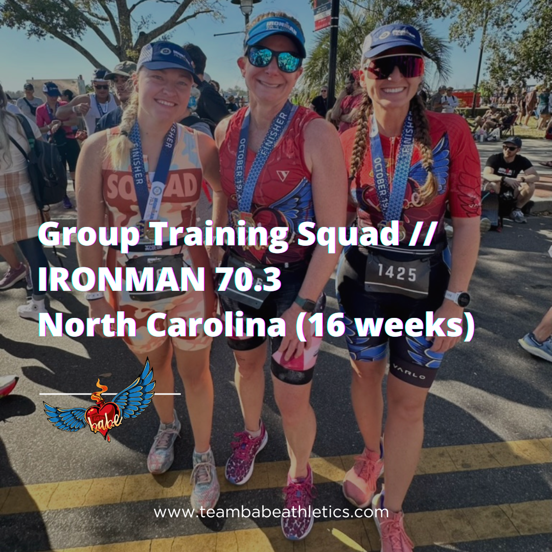 Training Squad // IRONMAN 70.3 North Carolina
