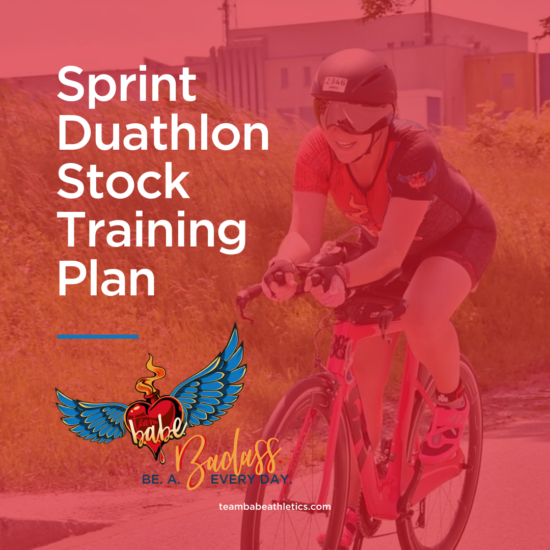 sprint Duathlon training plan