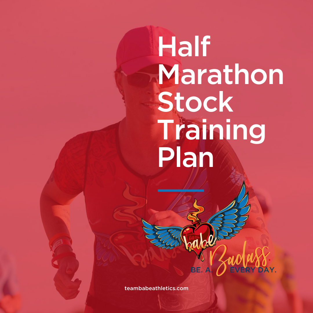 Half Marathon Stock Training Plan